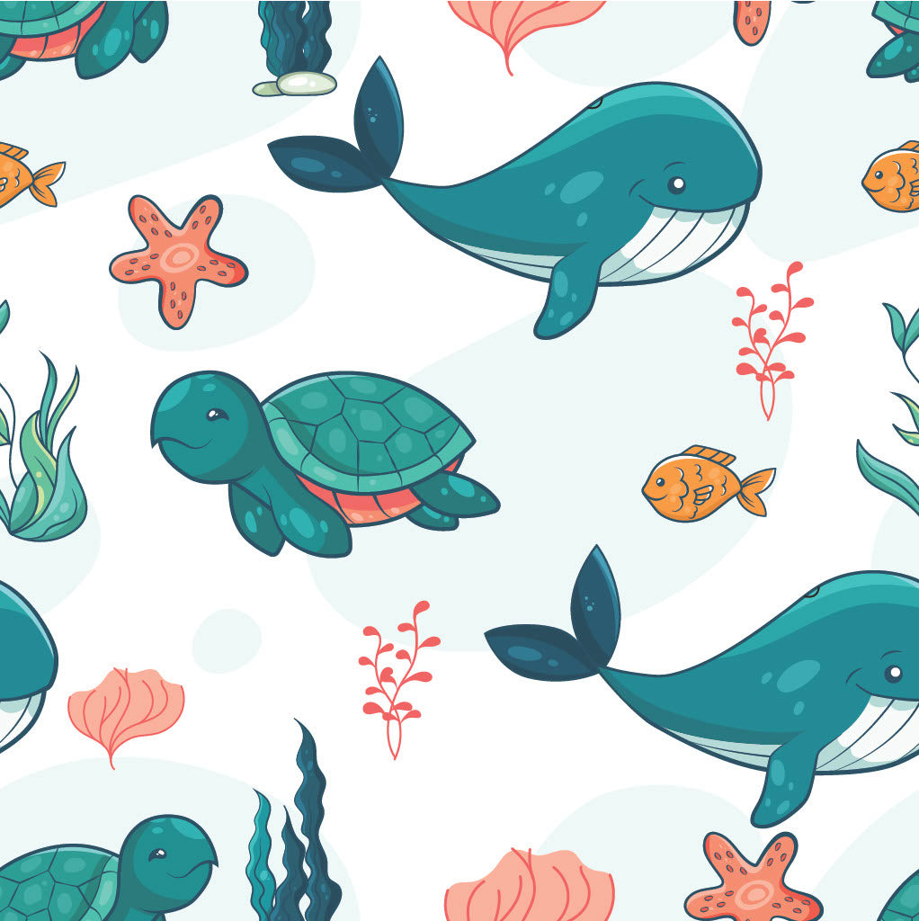 Oceanic Wonders Short PJ Set