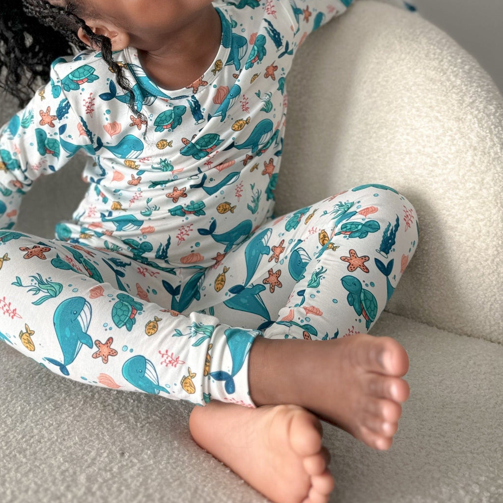 Oceanic Wonders Long PJ Set