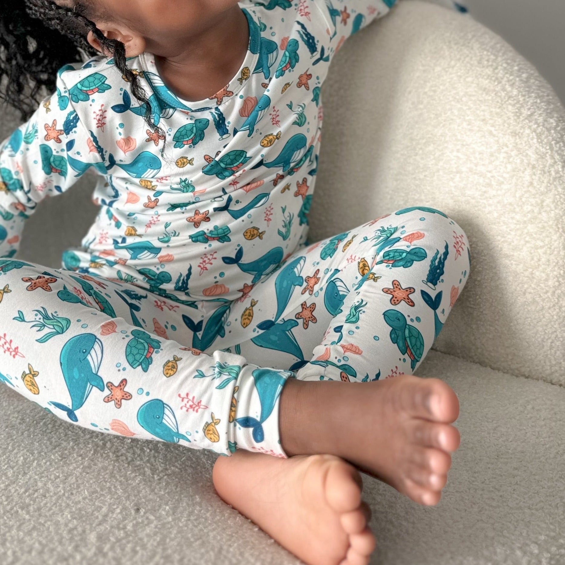 Oceanic Wonders Long PJ Set