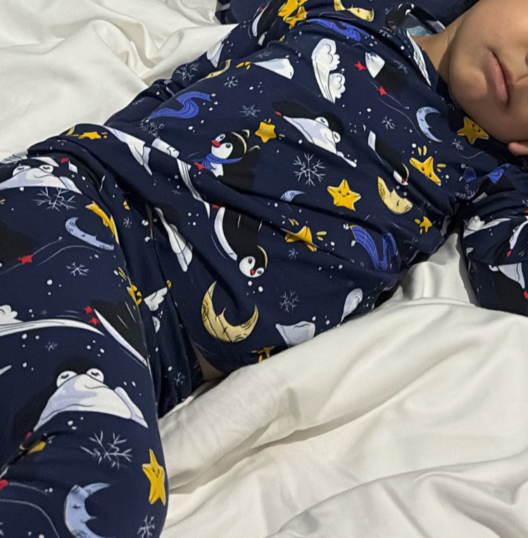 Penguins Long PJ Set