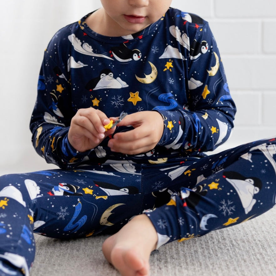 Penguins Long PJ Set