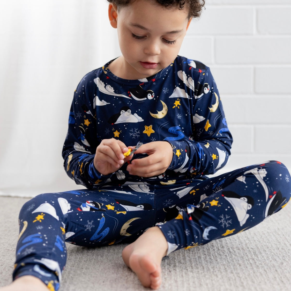 Penguins Long PJ Set