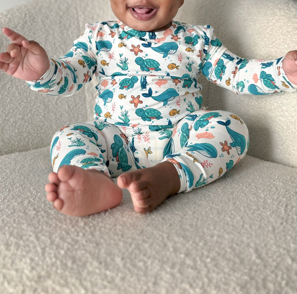 Oceanic Wonders Long PJ Set