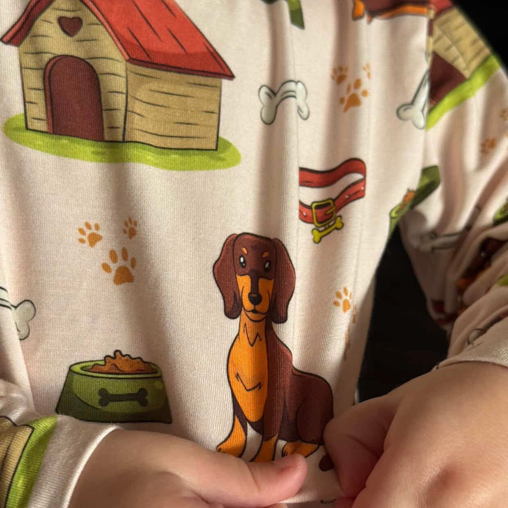 Dachshunds Long PJ Set
