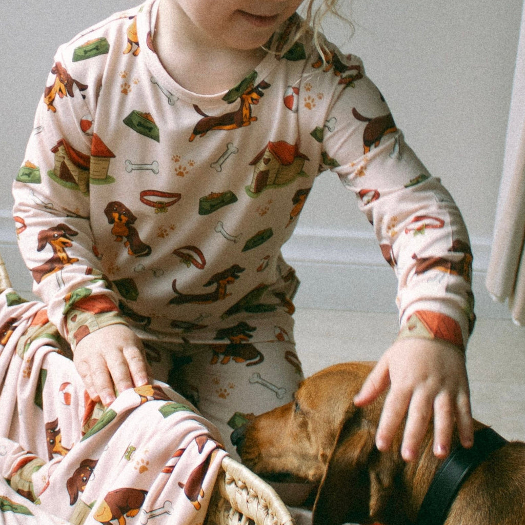 Dachshunds Long PJ Set