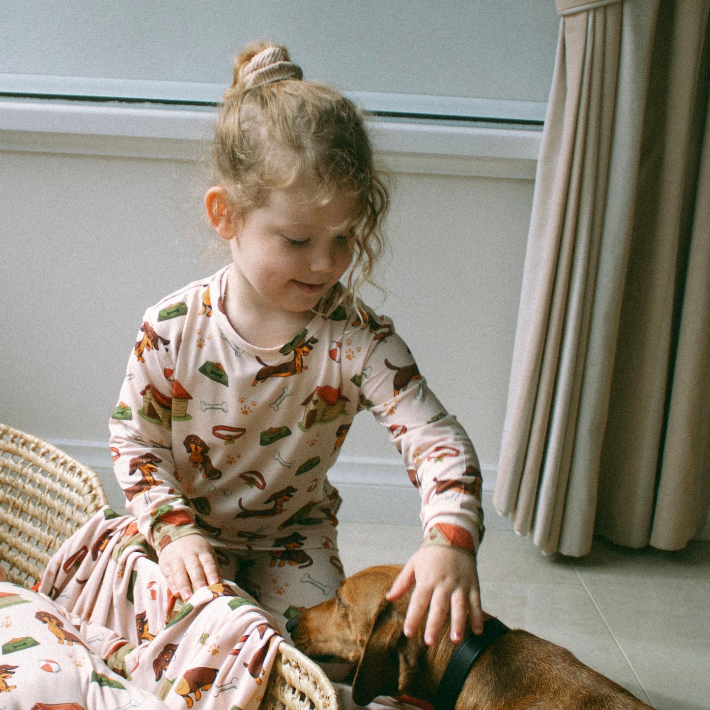 Dachshunds Long PJ Set
