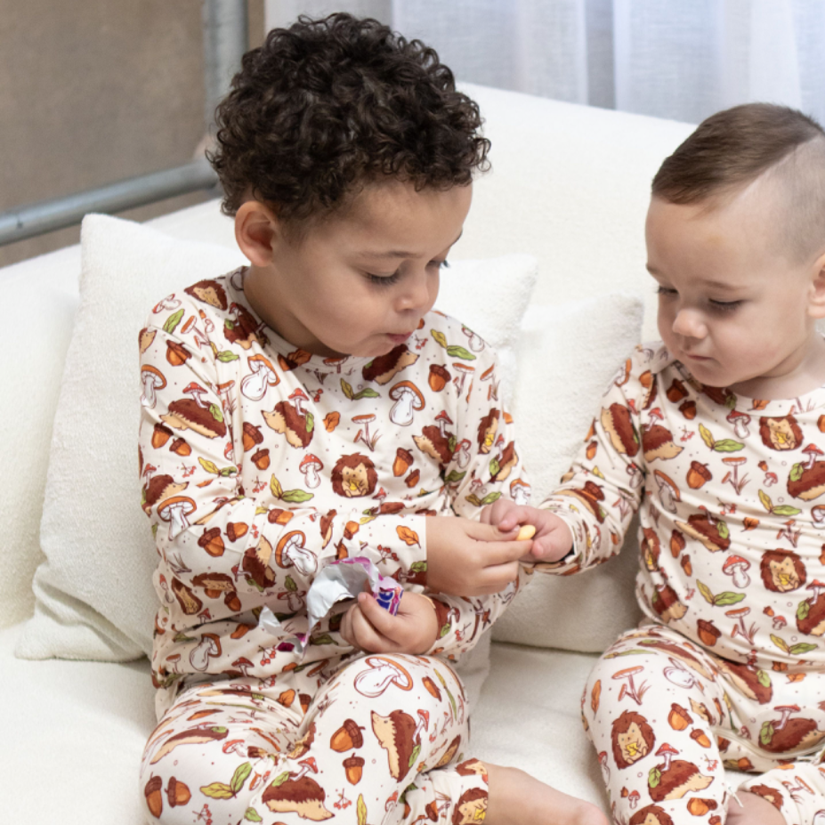 Hedgehog Long PJ Set