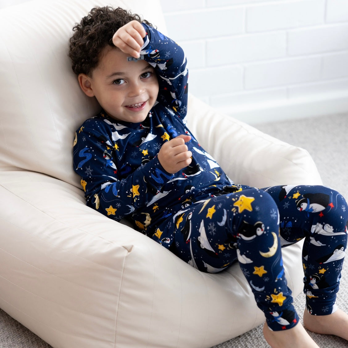 Penguins Long PJ Set