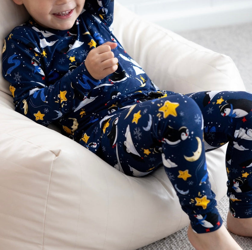 Penguins Long PJ Set