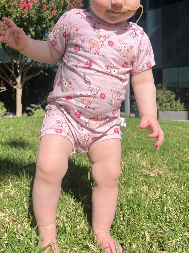 Deer Haven Short Romper
