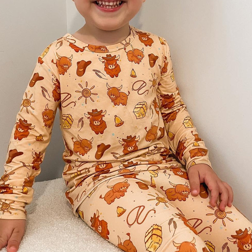 Sunny Fields Long PJ Set