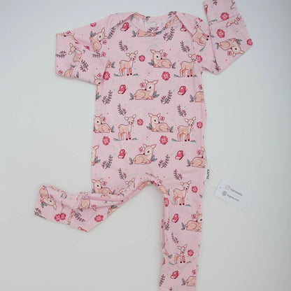 Deer Haven Long Romper