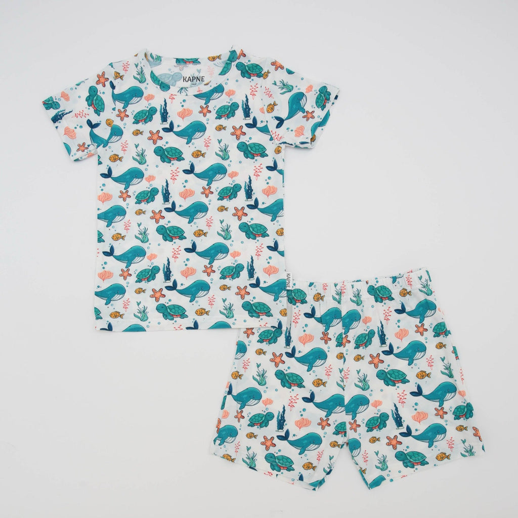 Oceanic Wonders Short PJ Set